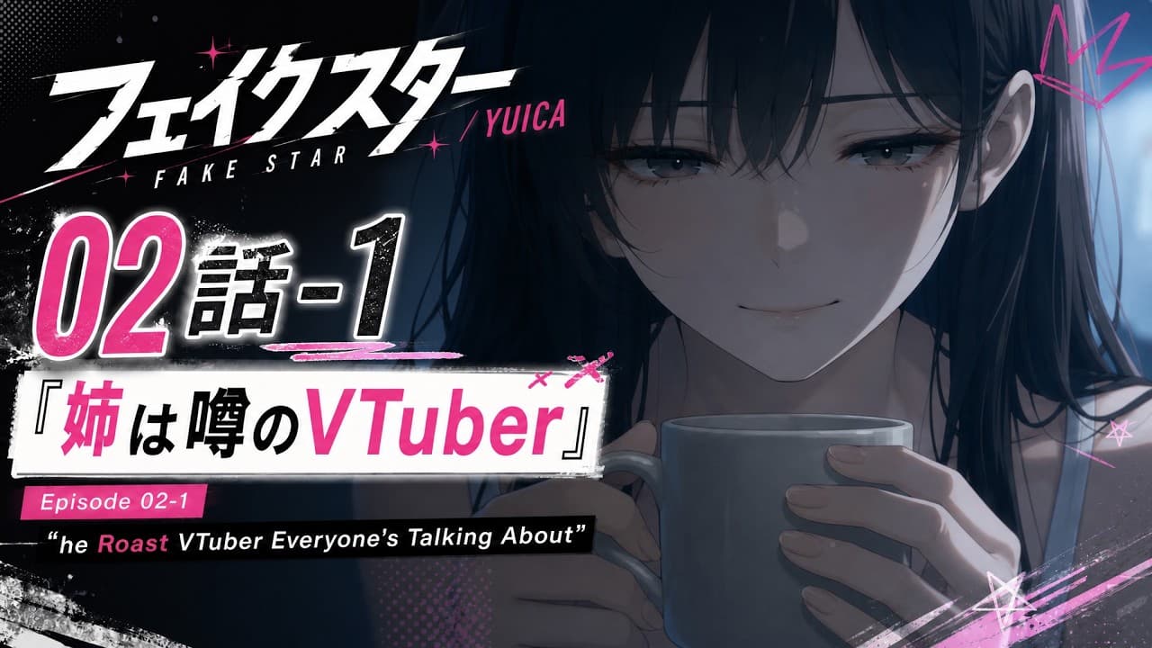 アニメ版『フェイクスター/YUICA』 第2話 その1『姉は噂のVTuber』