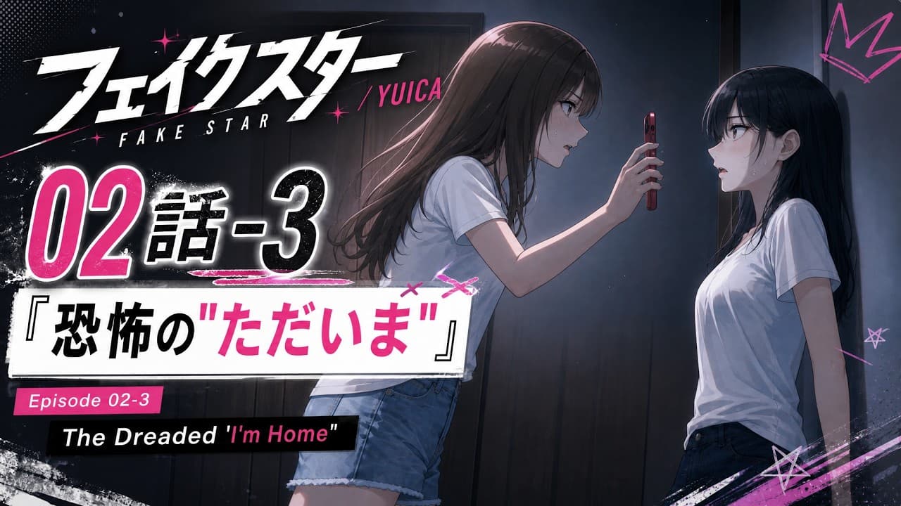 アニメ版『フェイクスター/YUICA』 第2話 その3『恐怖の“ただいま”』